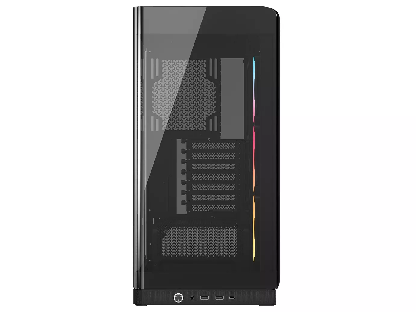Corsair FRAME 4500X LX-R RGB iCUE LINK Panoramic Glass Black