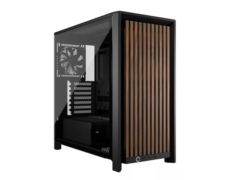 Corsair FRAME 4000D WOOD RS Black&Walnut FRAME 4000D - 製品詳細
