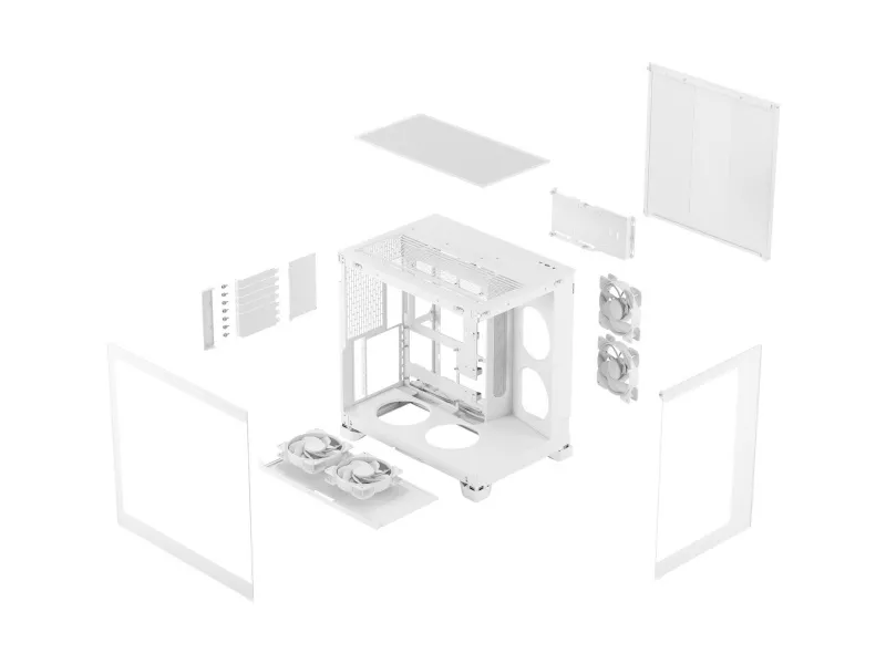 Fractal Design Pop 2 Vision White TG RGB Pop - 製品詳細 | パソコン