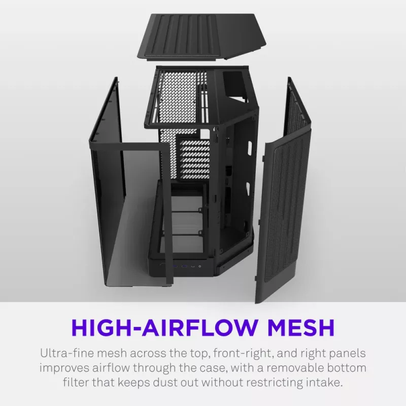 NZXT H6 RGB+ (2026) Black - 製品詳細 | パソコンSHOPアーク（ark）