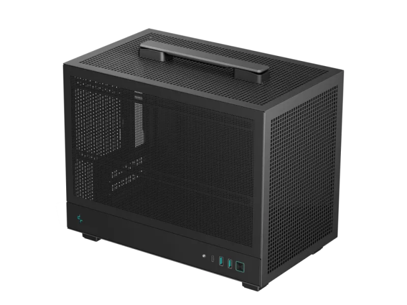 【未使用】DeepCool CH160 MESH WH Buy DeepCool CH160 Mesh M-ITX Mini Tower Case (White