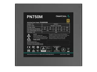 DEEPCOOL PN750M 電源ユニット DeepCool PN750M ATX v3.1 PSU Review - Hardware Busters