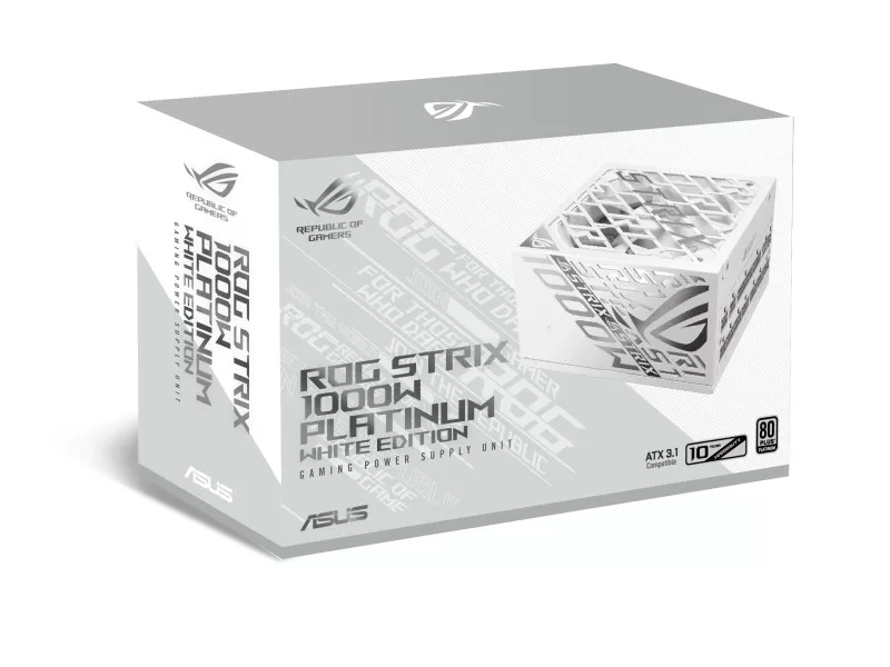ASUS ROG Strix 1000W Platinum White Edition STRIX - 製品詳細 ASUS ROG Strix 1000W Platinum White Edition STRIX - 製品詳細