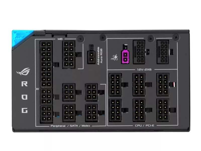 MIUMIU ROG THOR 1600W TITANIUM電源ユニット 80PLUS Titanium認証取得1600W電源ユニット「ROG-THOR-1600T