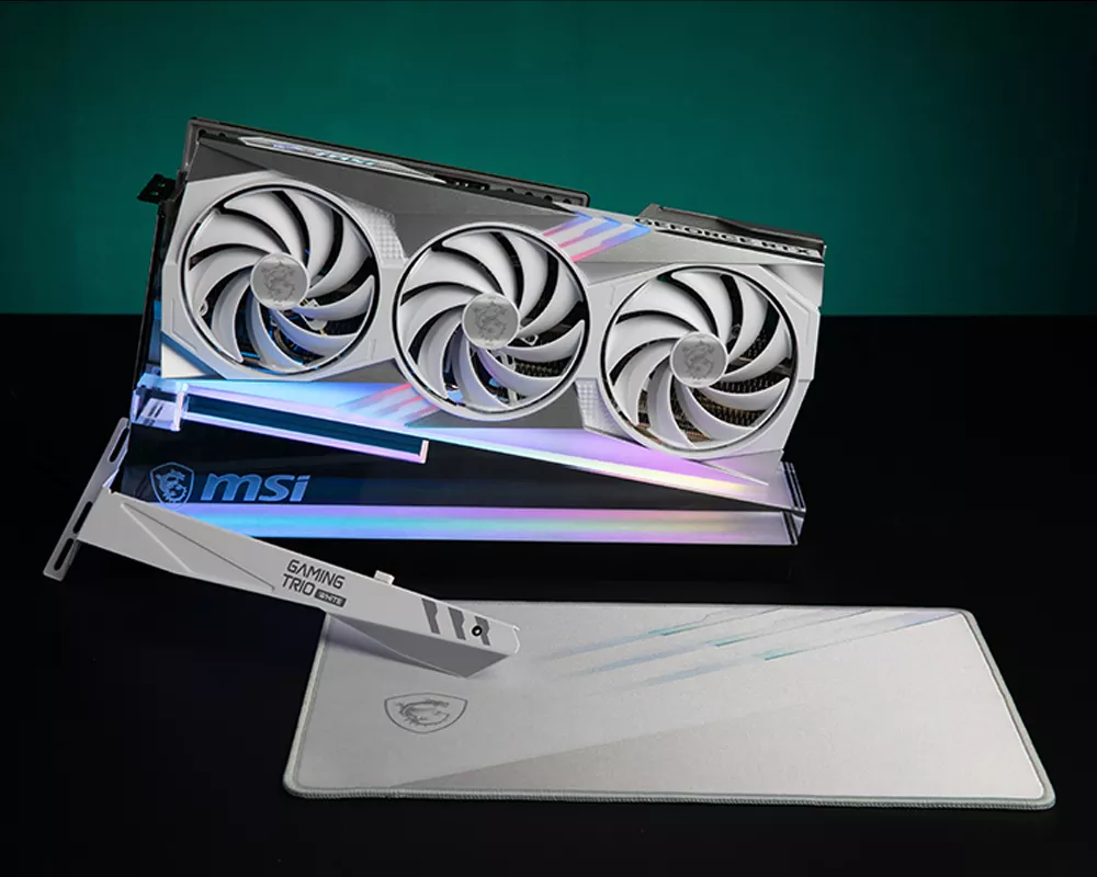 MSI GeForce RTX 4070 Ti GAMING X TRIO WHITE 12G MSI/GAMING
