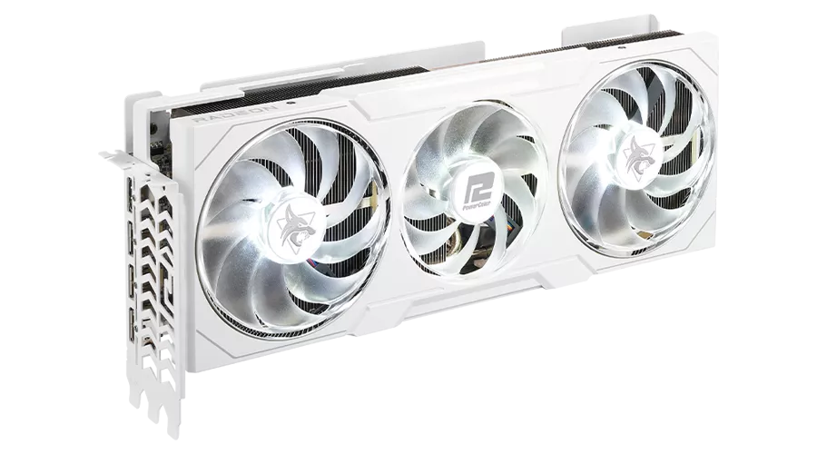 PowerColor Hellhound Spectral White AMD Radeon RX 7900 XTX 24GB