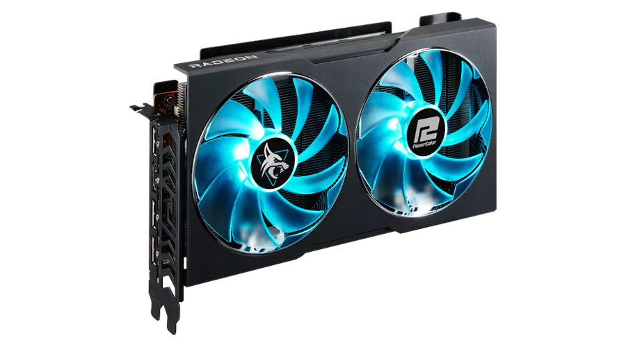 PowerColor Hellhound AMD Radeon RX 7600 8GB GDDR6 Hellhound RADEON