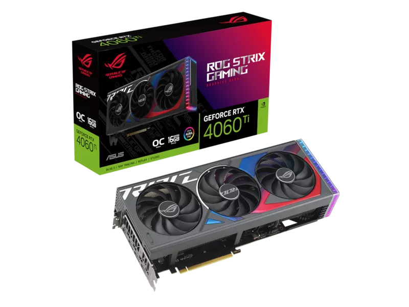 ROG-STRIX-RTX4060TI-O16G-GAMINGの商品メイン画像