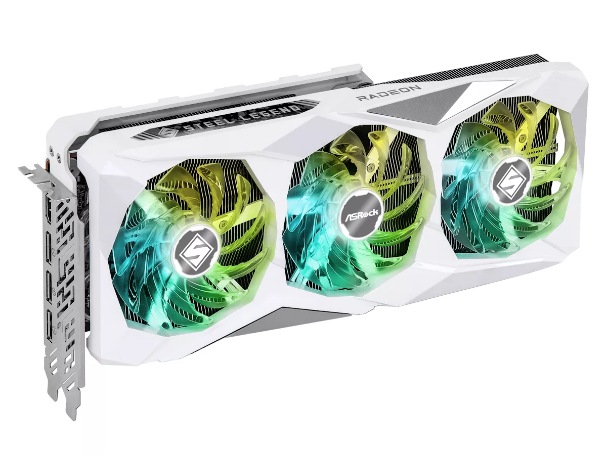 ASRock AMD Radeon RX 7700 XT Steel Legend 12GB OC RADEON RX