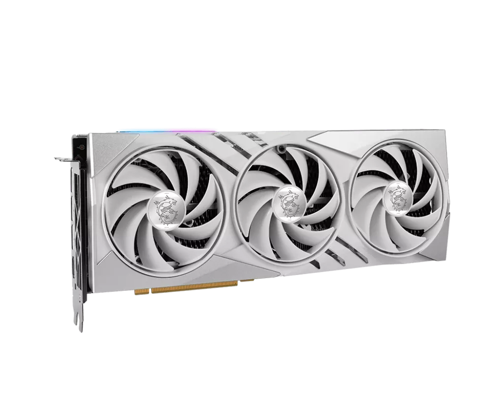 MSI GeForce RTX 4070 Ti GAMING X SLIM WHITE 12G MSI/GAMING SLIM
