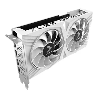 PNY GeForce RTX 4060 8GB XLR8 Gaming VERTO OC DUAL FAN WHITE EDITIONのサムネイル(1)