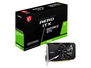 グラフィックボード・グラボ・ビデオカード MSI GEFORCE GTX 1650 AERO ITX Amazon | MSI GeForce GTX 1650 AERO ITX 4G OC グラフィックス