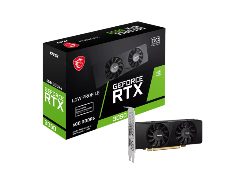 GeForce RTX 3050 LP 6G OCの商品メイン画像