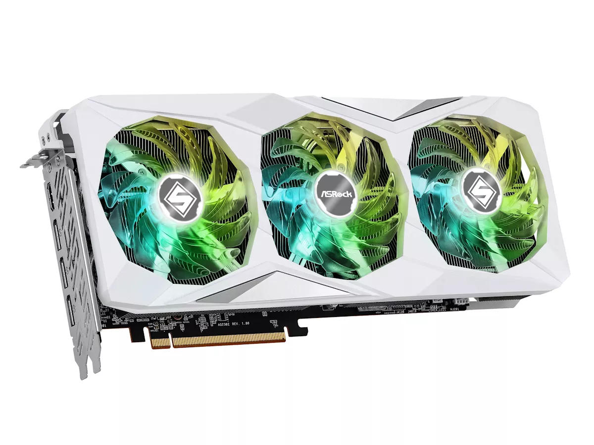 グラフィックボード・グラボ・ビデオカード ASRock Radeon RX7900GRE STEEL LEGEND16GB ASRock AMD Radeon RX 7900 GRE Steel Legend RGB Overclocked
