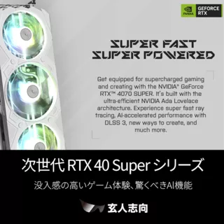 GK-RTX4070TiSP-E16GB/WHITE/TP2のサムネイル(5)
