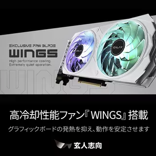 GK-RTX4060-E8GB/WHITE/DF2のサムネイル(5)