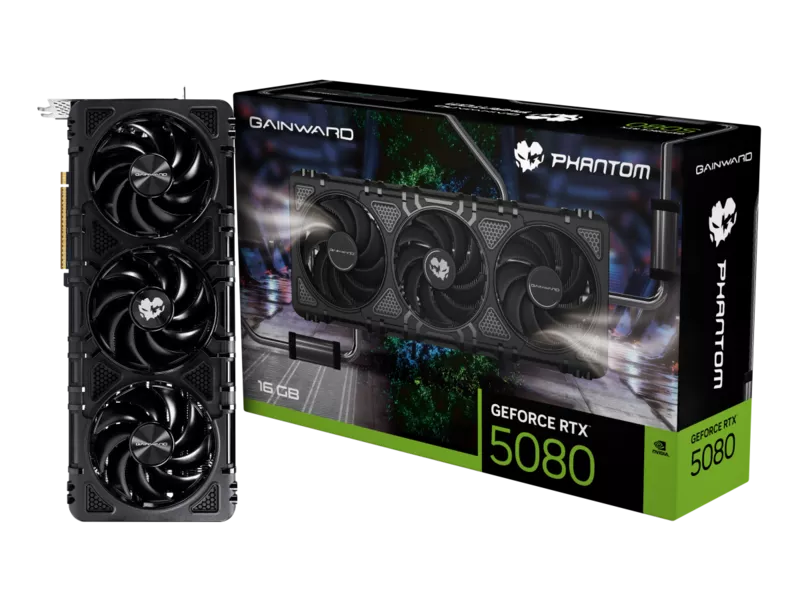Gainward GeForce RTX 5080 Phantomの商品メイン画像