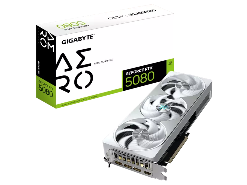 GeForce RTX 5080 AERO OC SFF 16Gの商品メイン画像