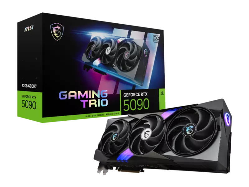 GeForce RTX 5090 32G GAMING TRIO OCの商品メイン画像