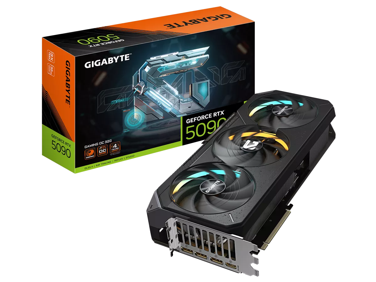 GIGABYTE GeForce RTX 5090 GAMING OC 32G WINDFORCE GEFORCE