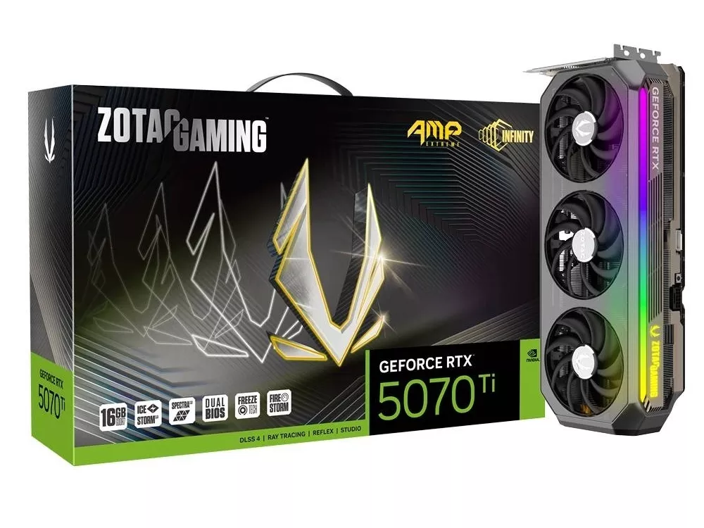 ZOTAC ZOTAC GAMING GeForce RTX 5070 Ti AMP Extreme INFINITY AMP
