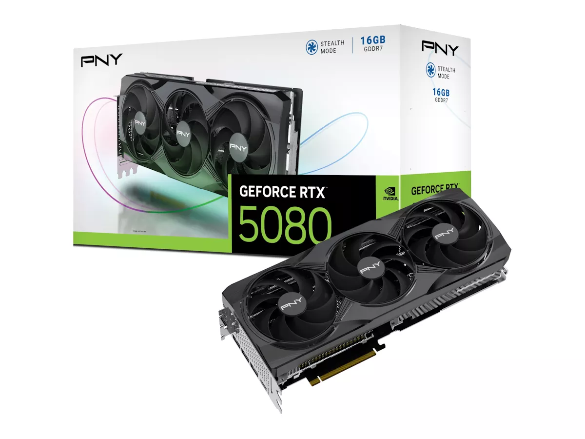 PNY PNY GeForce RTX 5080 16GB Triple Fan GEFORCE RTX 5080 16GB 256