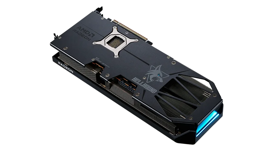 PowerColor AMD Radeon RX 9070 XT Hellhound Overclocked