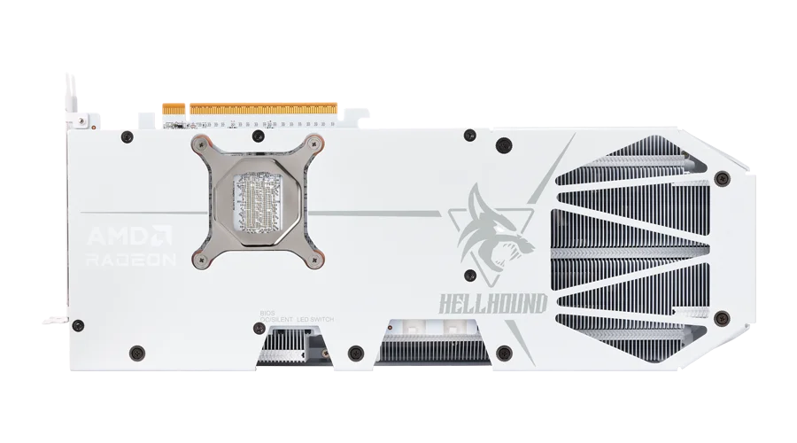 PowerColor Hellhound Spectral White AMD Radeon RX 9070 XT PowerColor Hellhound Spectral White AMD Radeon RX 9070 XT