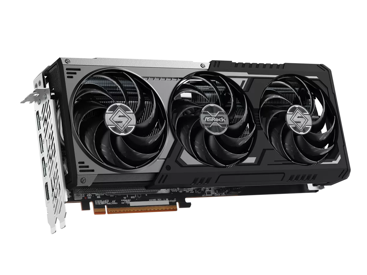 ASRock AMD Radeon RX 9070 XT Steel Legend Dark 16GB RADEON