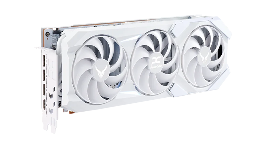 PowerColor Red Devil Spectral White AMD Radeon RX 9070 XT