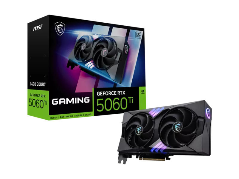 GeForce RTX 5060 Ti 16G GAMING OCの商品メイン画像
