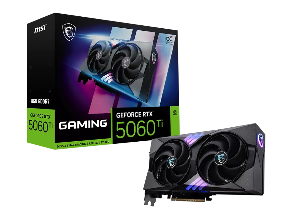 MSI GeForce RTX 5060 Ti 8G GAMING OC MSI/GAMING GEFORCE RTX