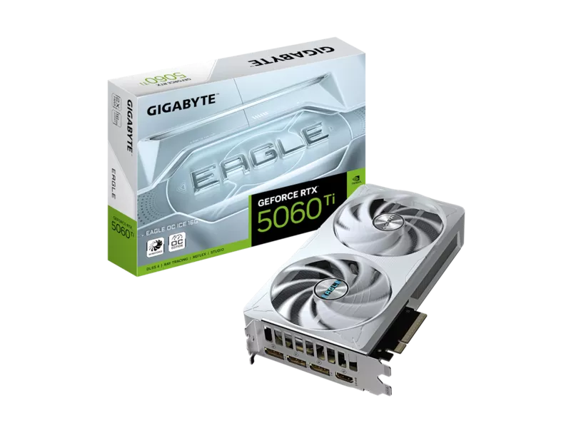 GeForce RTX 5060 Ti EAGLE OC ICE 16Gの商品メイン画像