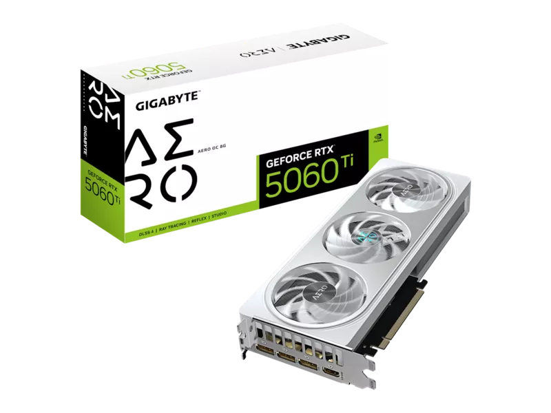 GeForce RTX 5060 Ti AERO OC 8Gの商品メイン画像