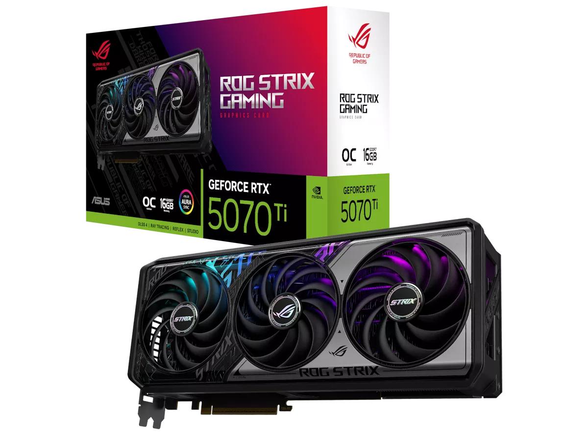 ASUS ROG Strix GeForce RTX 5070 Ti 16GB GDDR7 OC Edition