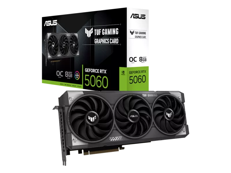 TUF Gaming GeForce RTX 5060 8GB GDDR7 OC Editionの商品メイン画像