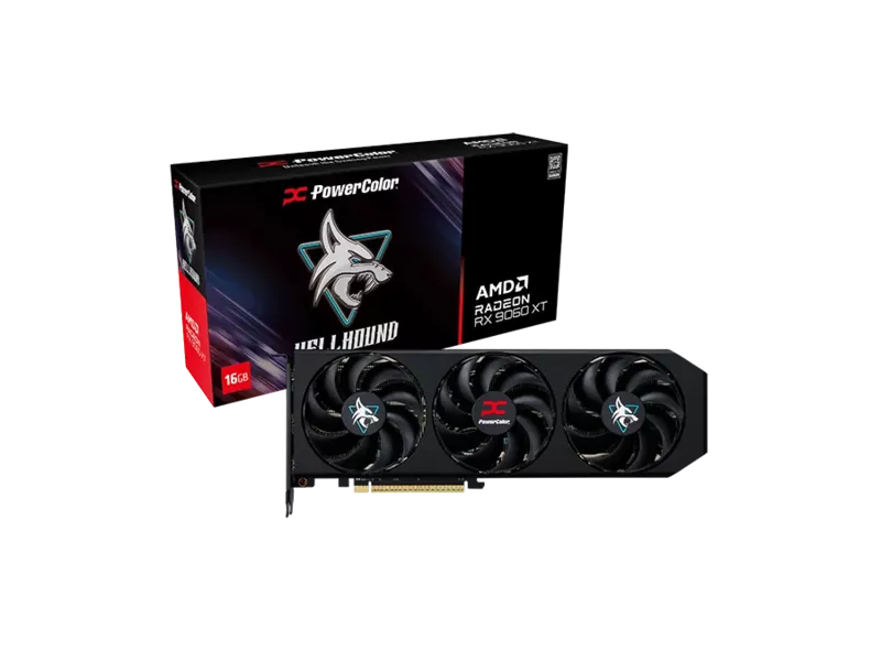Hellhound AMD Radeon RX 9060 XT 16GB GDDR6の商品メイン画像