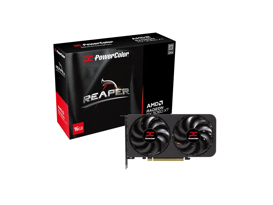 PowerColor Reaper AMD Radeon RX 9060 XT 16GB GDDR6 Reaper RADEON