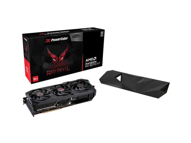 Red Devil AMD Radeon RX 9070 XT 16GB GDDR6 Backplate Special Editionの商品メイン画像
