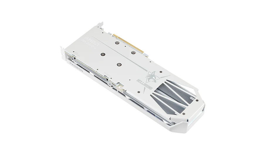 PowerColor Hellhound Spectral White AMD Radeon RX 9060 XT