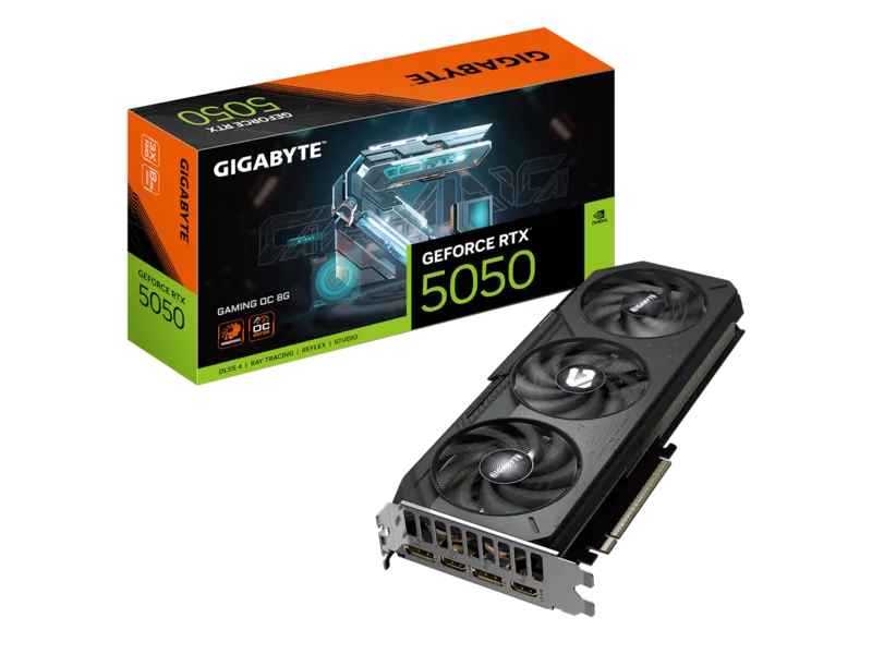 GeForce RTX 5050 GAMING OC 8Gの商品メイン画像
