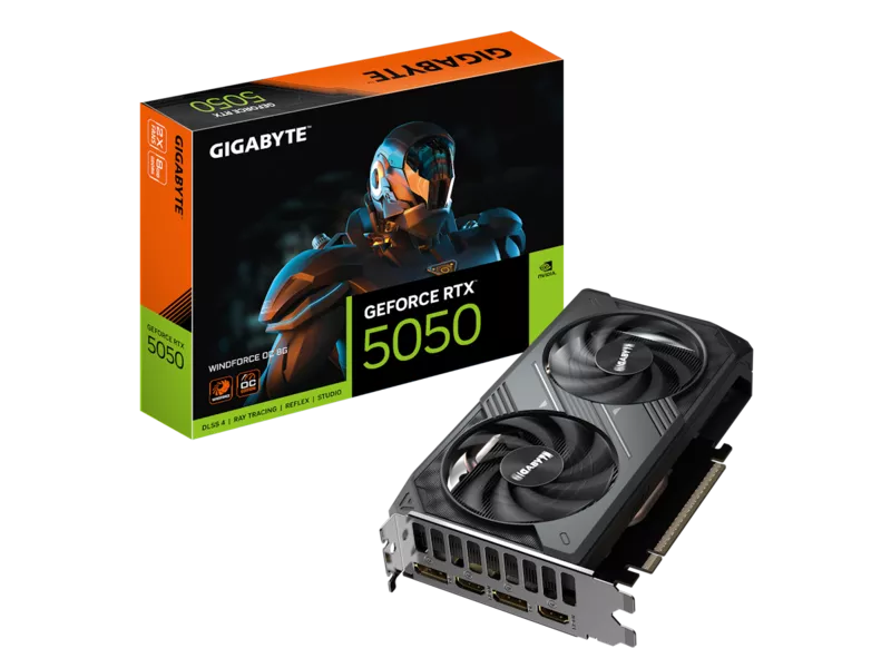 GeForce RTX 5050 WINDFORCE OC 8Gの商品メイン画像