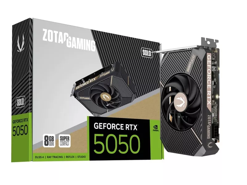 ZOTAC GAMING GeForce RTX 5050 SOLOの商品メイン画像