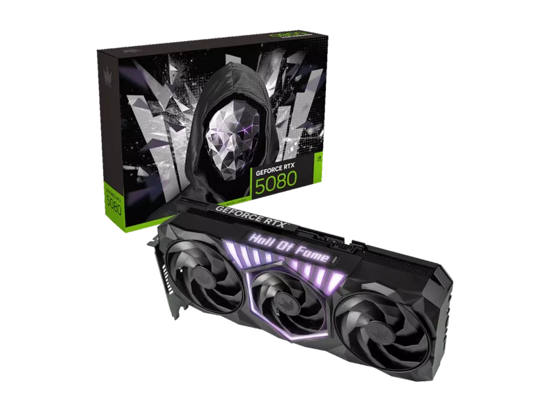 GK-RTX5080-E16GB/HOF/BKの商品メイン画像