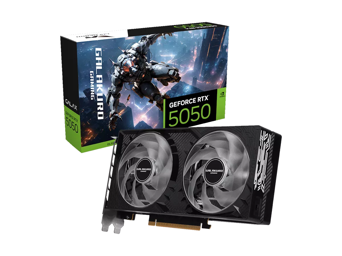 玄人志向 GG-RTX5050-E8GB/OC/DF GEFORCE RTX 5050 8GB 128-bit