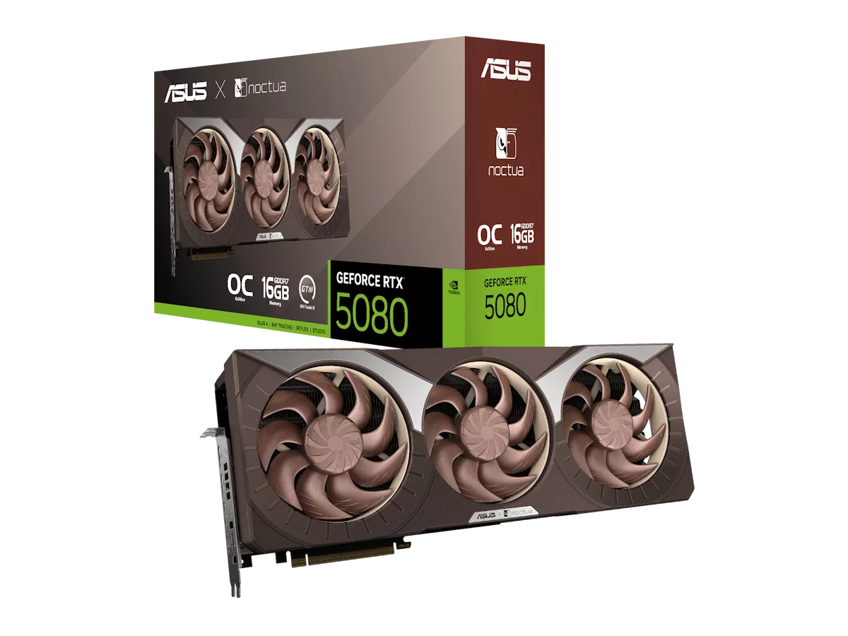 ASUS GeForce RTX 5080 16GB GDDR7 Noctua OC Edition GEFORCE RTX