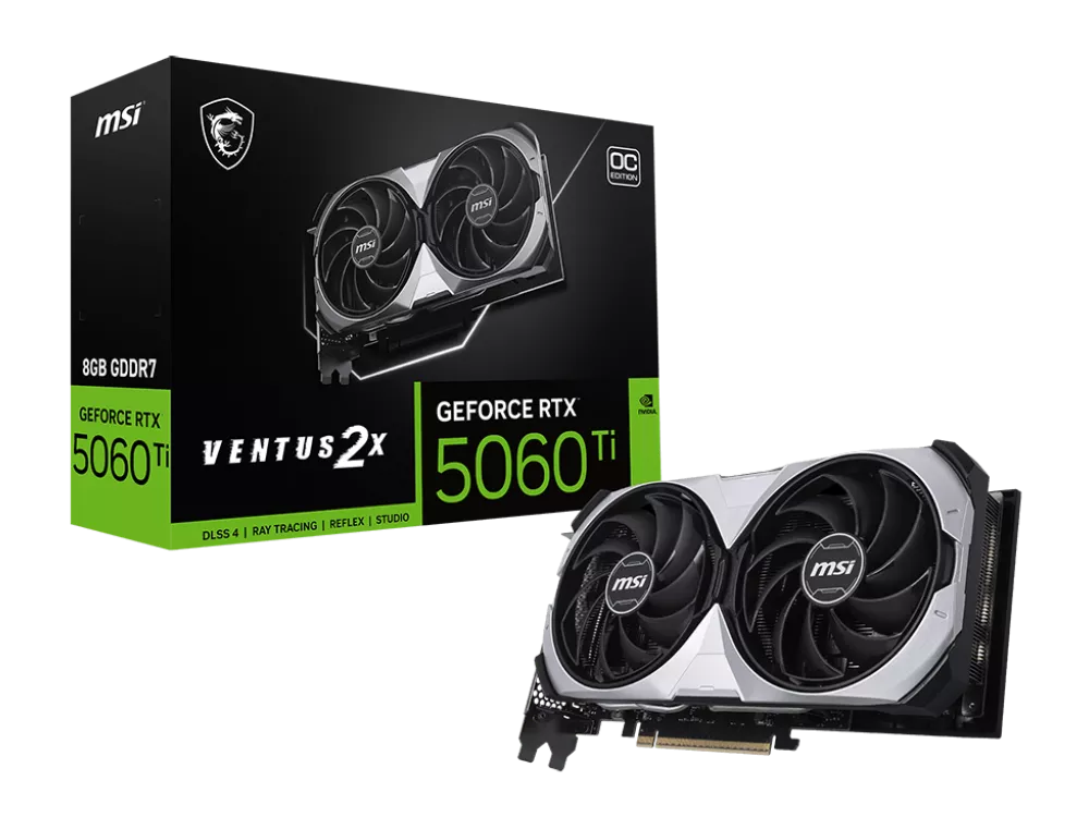 MSI GeForce RTX5060 8G OC 新品未使用 MSI MSI｜エムエスアイ GeForce RTX 5060 8G VENTUS 2X OC WHITE