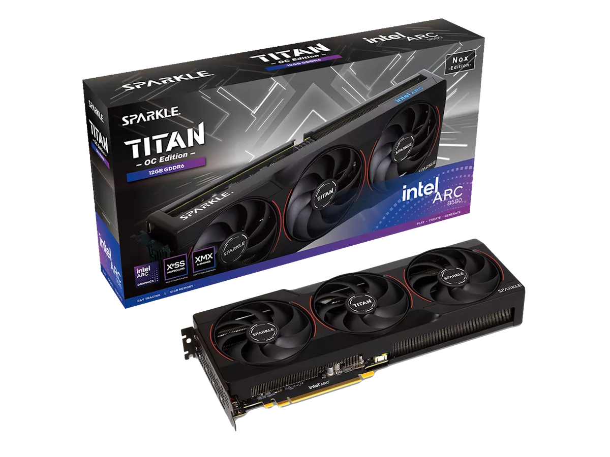 ラティアス AR 15枚 Intel® Arc™ B580搭載グラフィックカード「SPARKLE Intel Arc