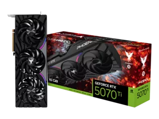 グラフィックボード・グラボ・ビデオカード GAINWARD GeForce RTX 5070Ti PHOENIX Gainwardの「GeForce RTX 5070 Ti Phoenix-S」が登場、2.5