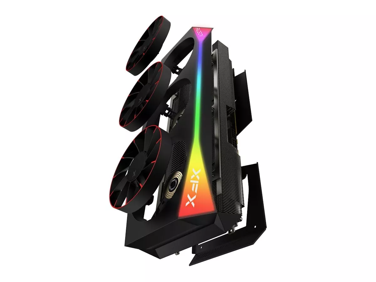 XFX XFX Mercury AMD Radeon RX 9070XT OC Magnetic Air Edition with